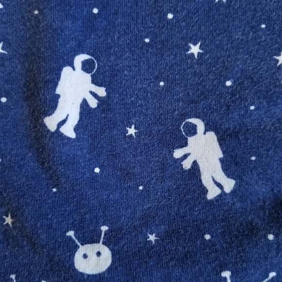 Winter Water Factory Outer Space Long Sleeve Tee Kids Large - Picture 4 of 8
